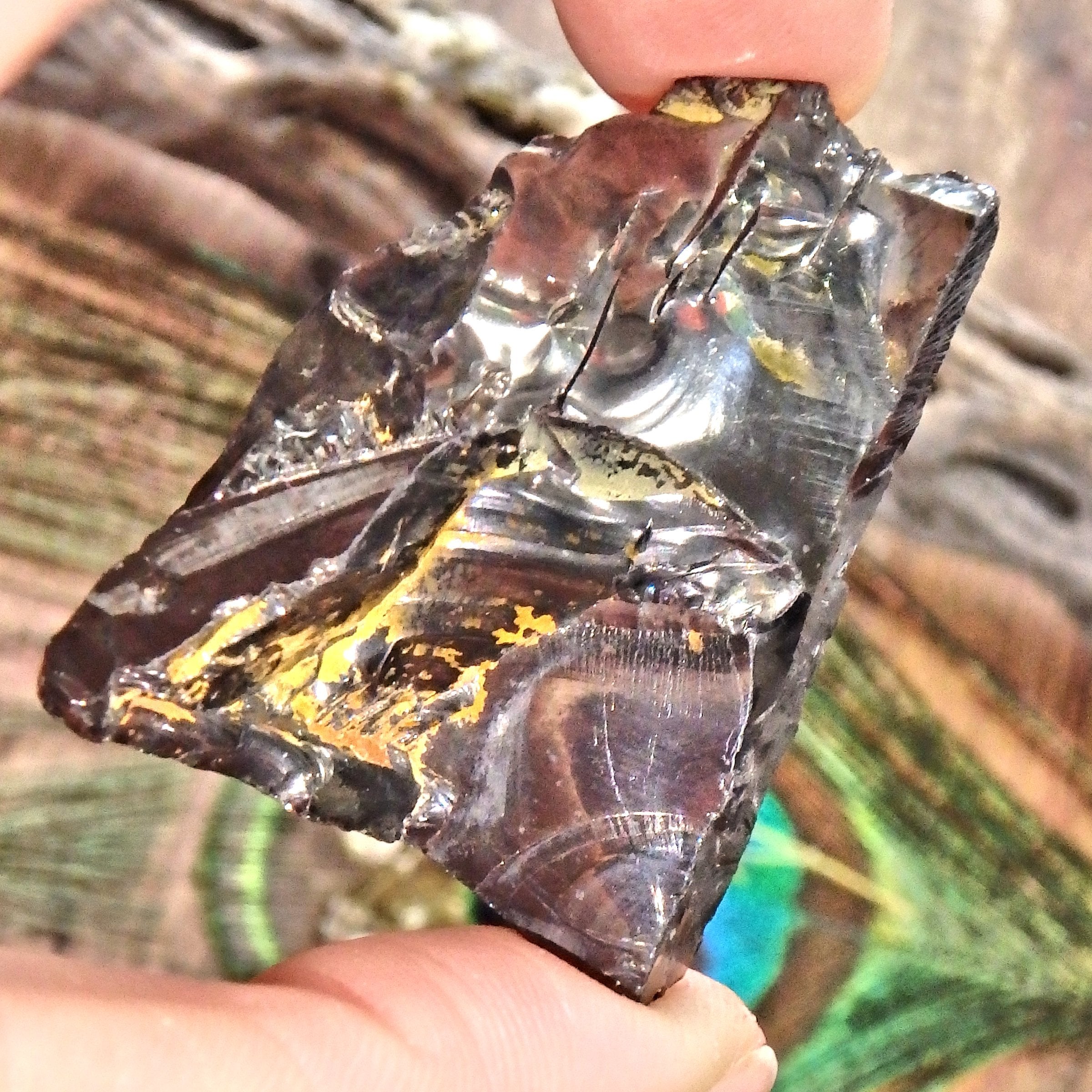 Emf Protection Shiny Unpolished Noble Elite Shungite Handheld Specimen 1 - Earth Family Crystals