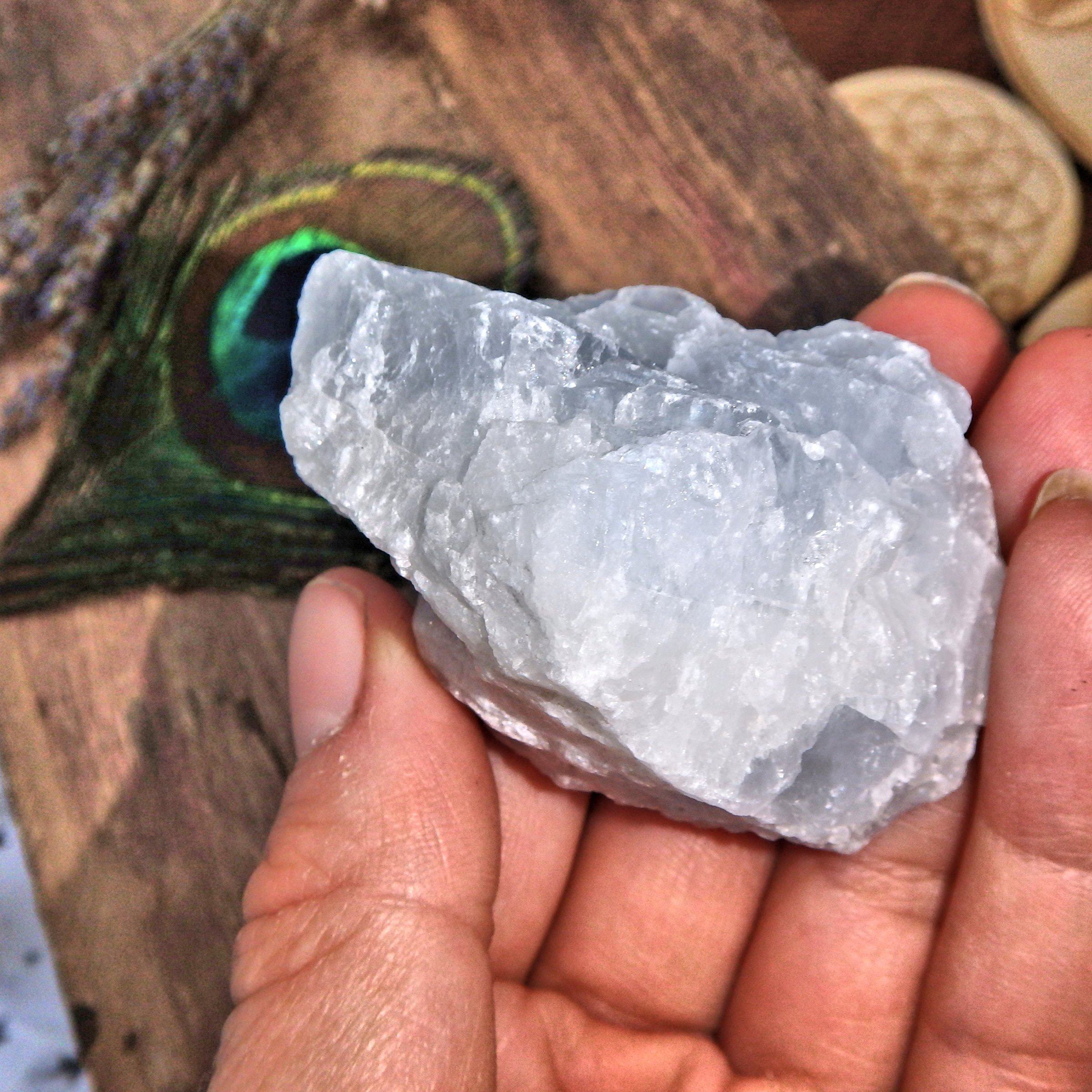 Chunky Soft Blue Ohio Celestite Specimen 9 - Earth Family Crystals
