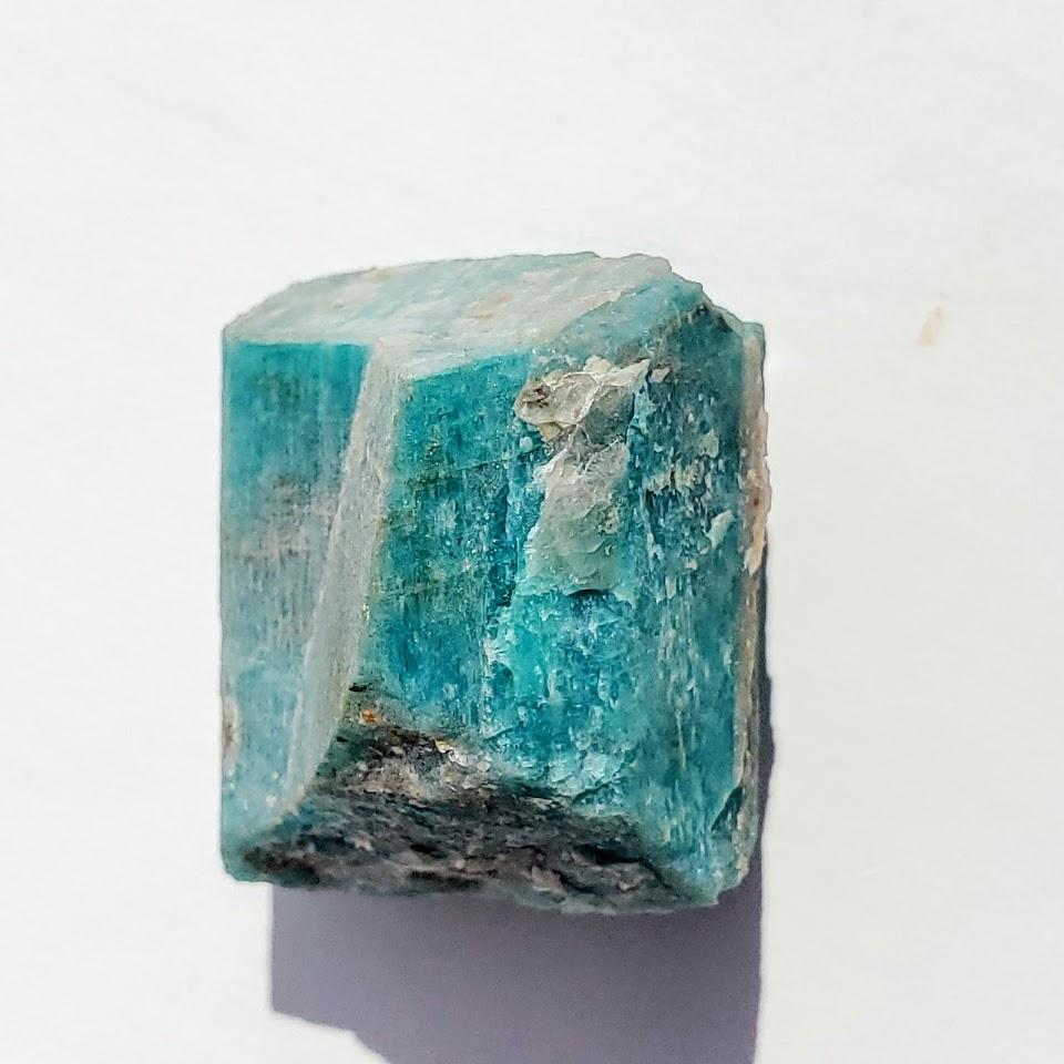 Famous Colorado Locality~Quality Natural Terminated Robin Egg Blue Amazonite Raw Specimen - Earth Family Crystals