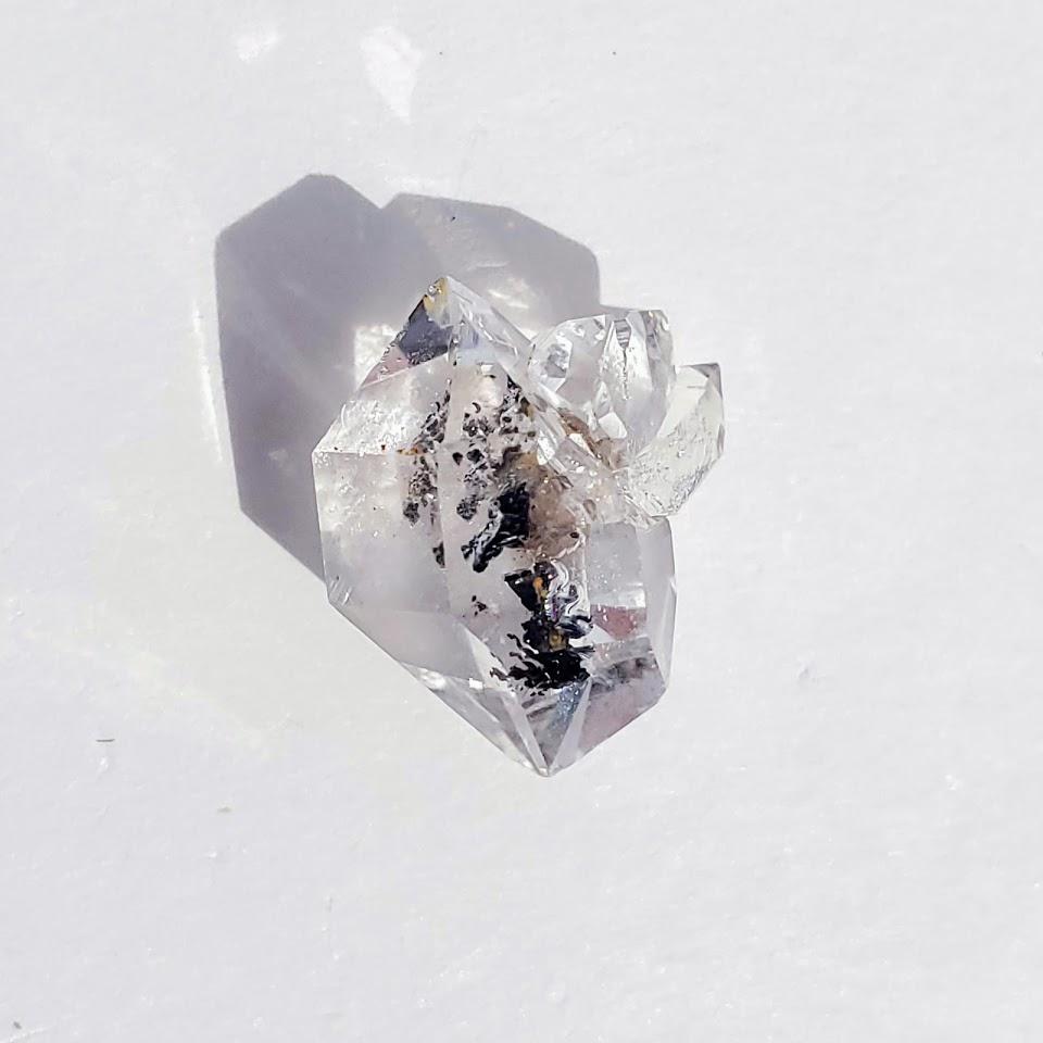 Gemmy Brilliant New York Herkimer Diamond Small Cluster #3 - Earth Family Crystals
