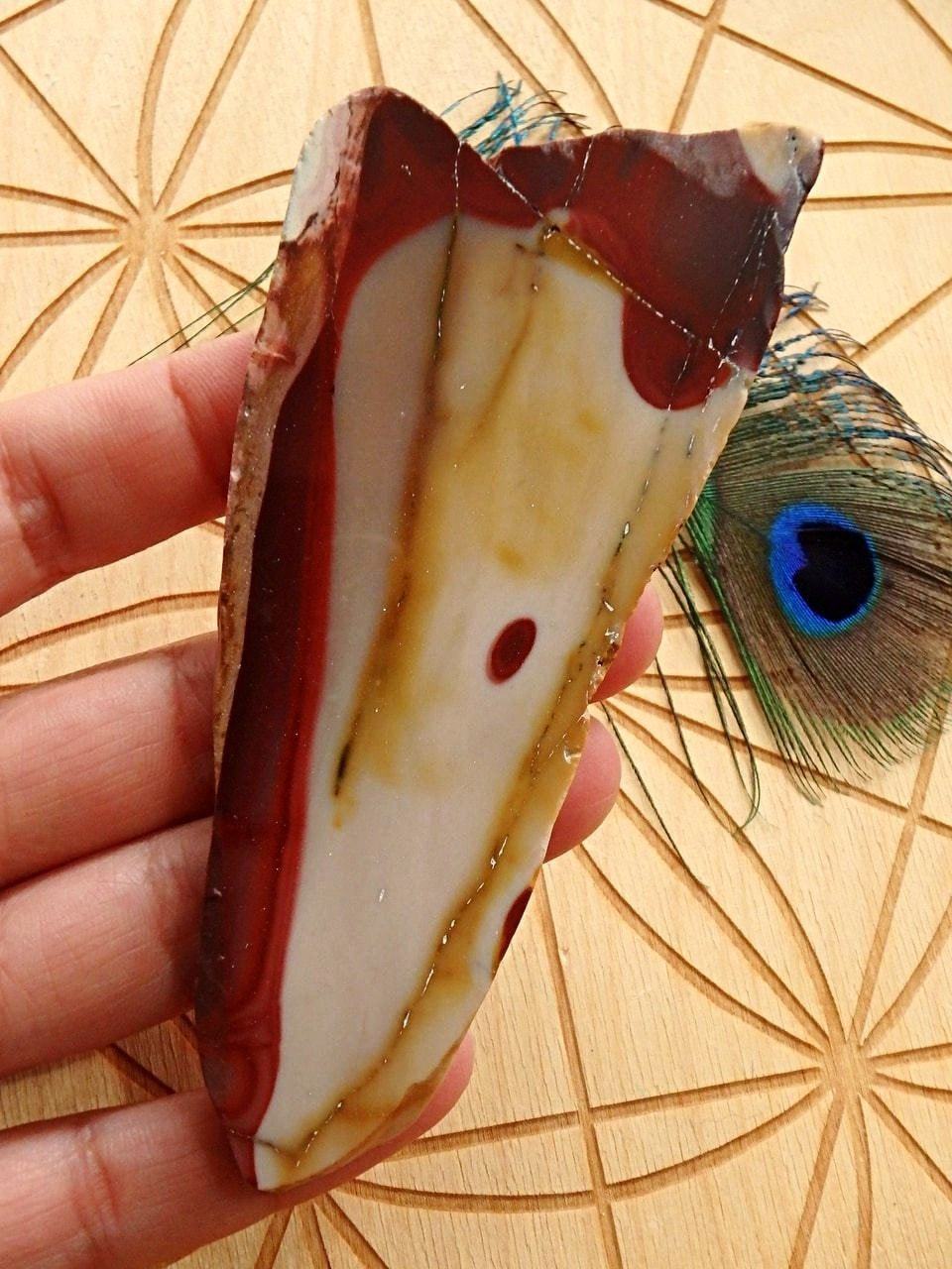 Bold Earthy Australian Mookaite Jasper Partially Polished Specimen - Earth Family Crystals