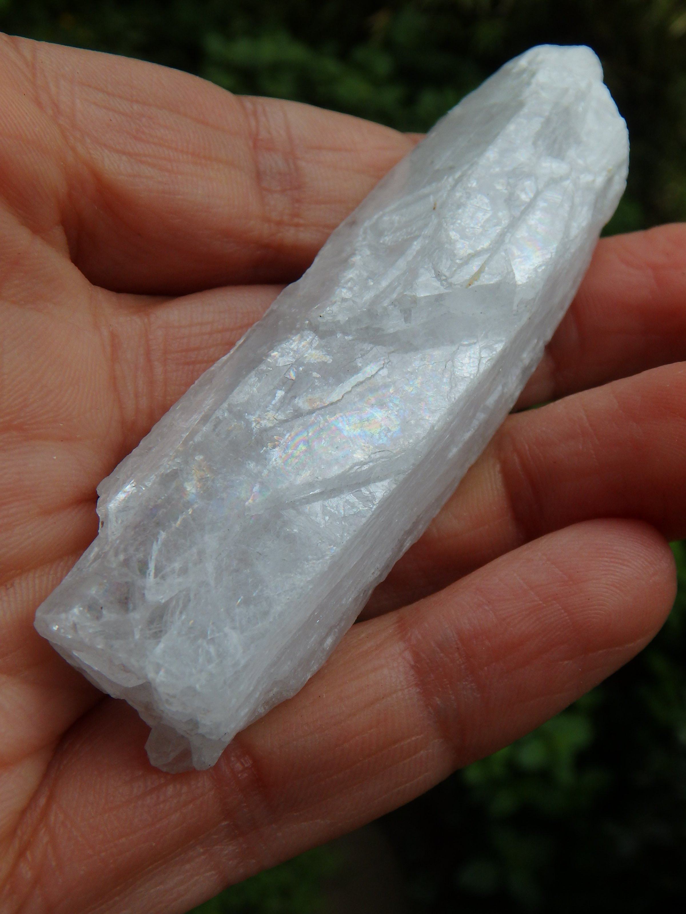 Cute Brilliant Sky Blue Ohio Celestite Natural Point - Earth Family Crystals