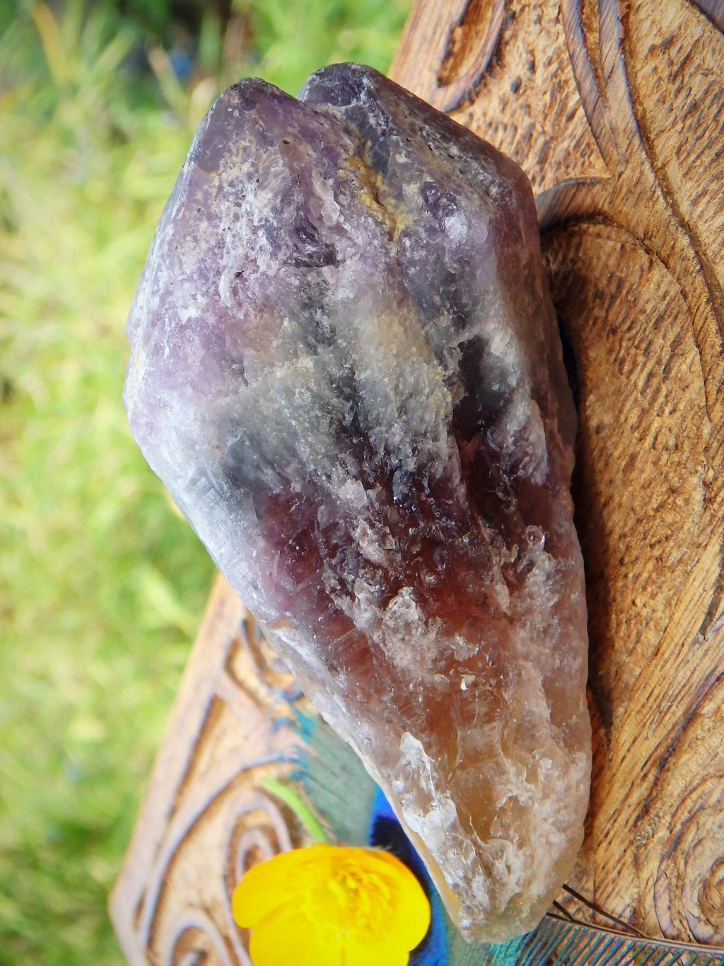 Delightful Twin Peak Point Super-7 (Melody stone) Specimen - Earth Family Crystals