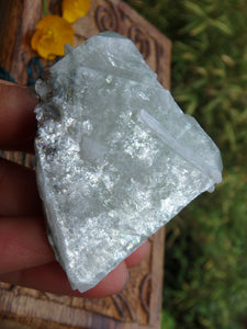 Rare Spring Green Apophyllite Natural Specimen From India