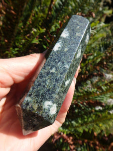 Sacred Stonehenge PRESELI BLUESTONE GEMSTONE WAND - Earth Family Crystals