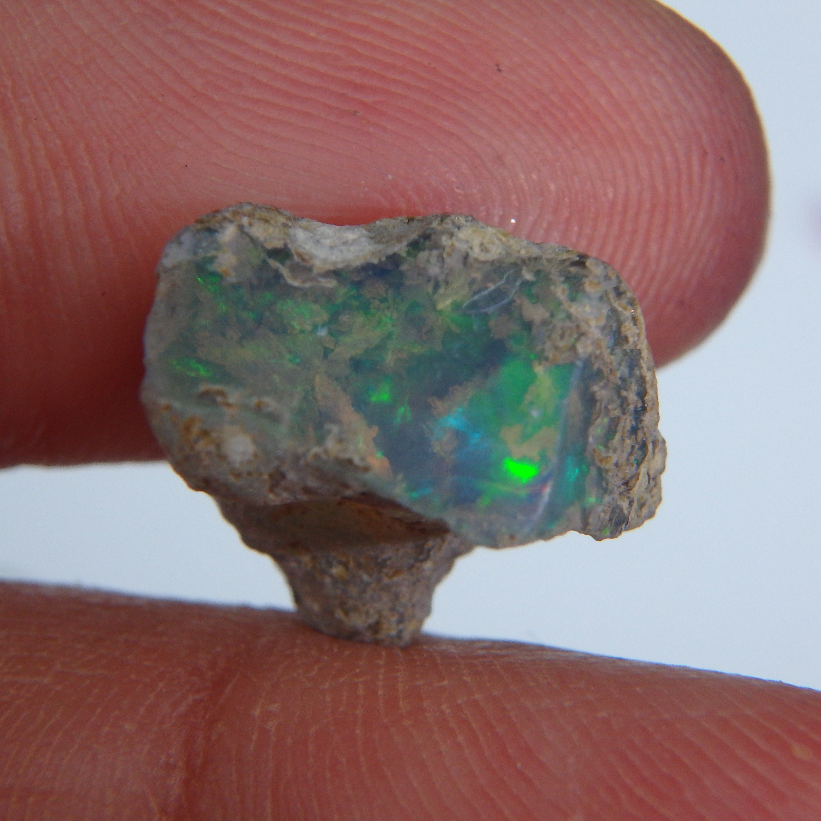 Creamy Dainty Raw Ethiopian Opal Specimen #1 - Earth Family Crystals
