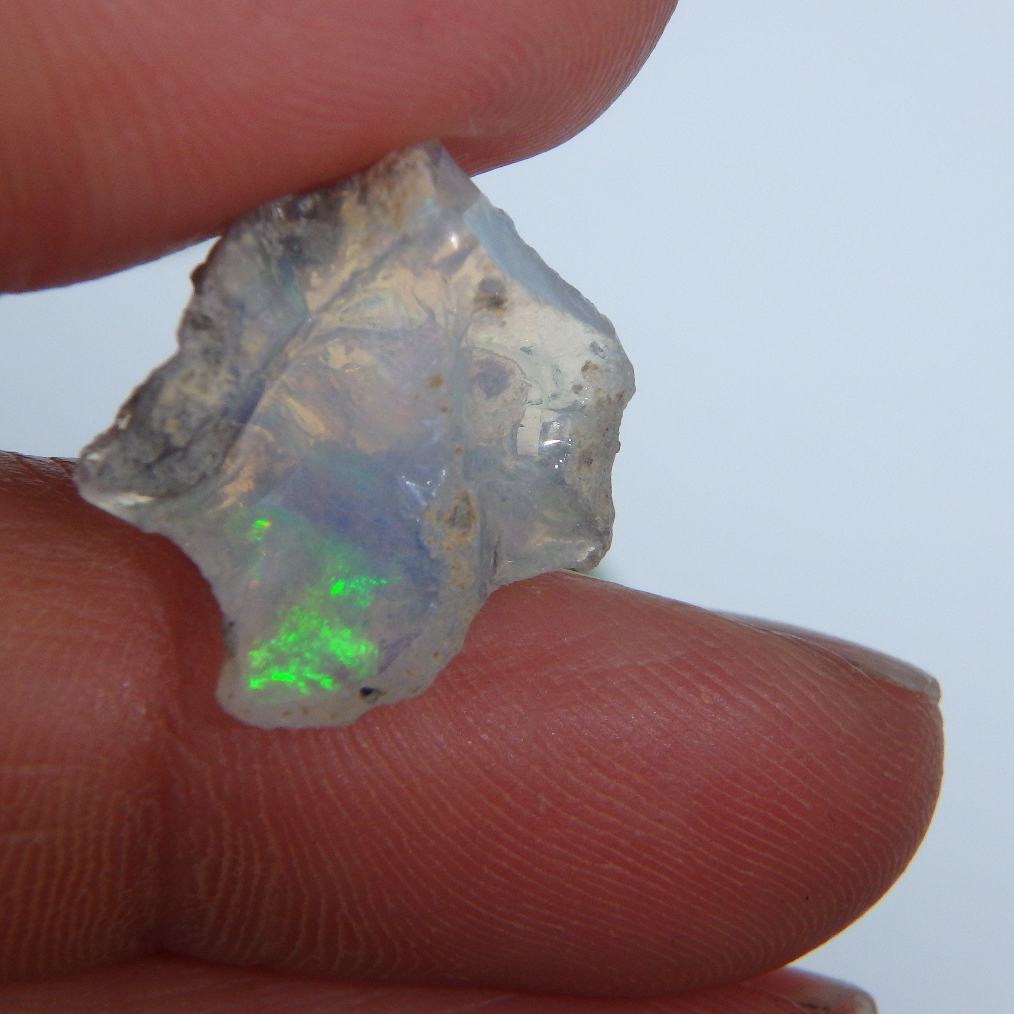 Creamy Dainty Raw Ethiopian Opal Specimen #2 - Earth Family Crystals