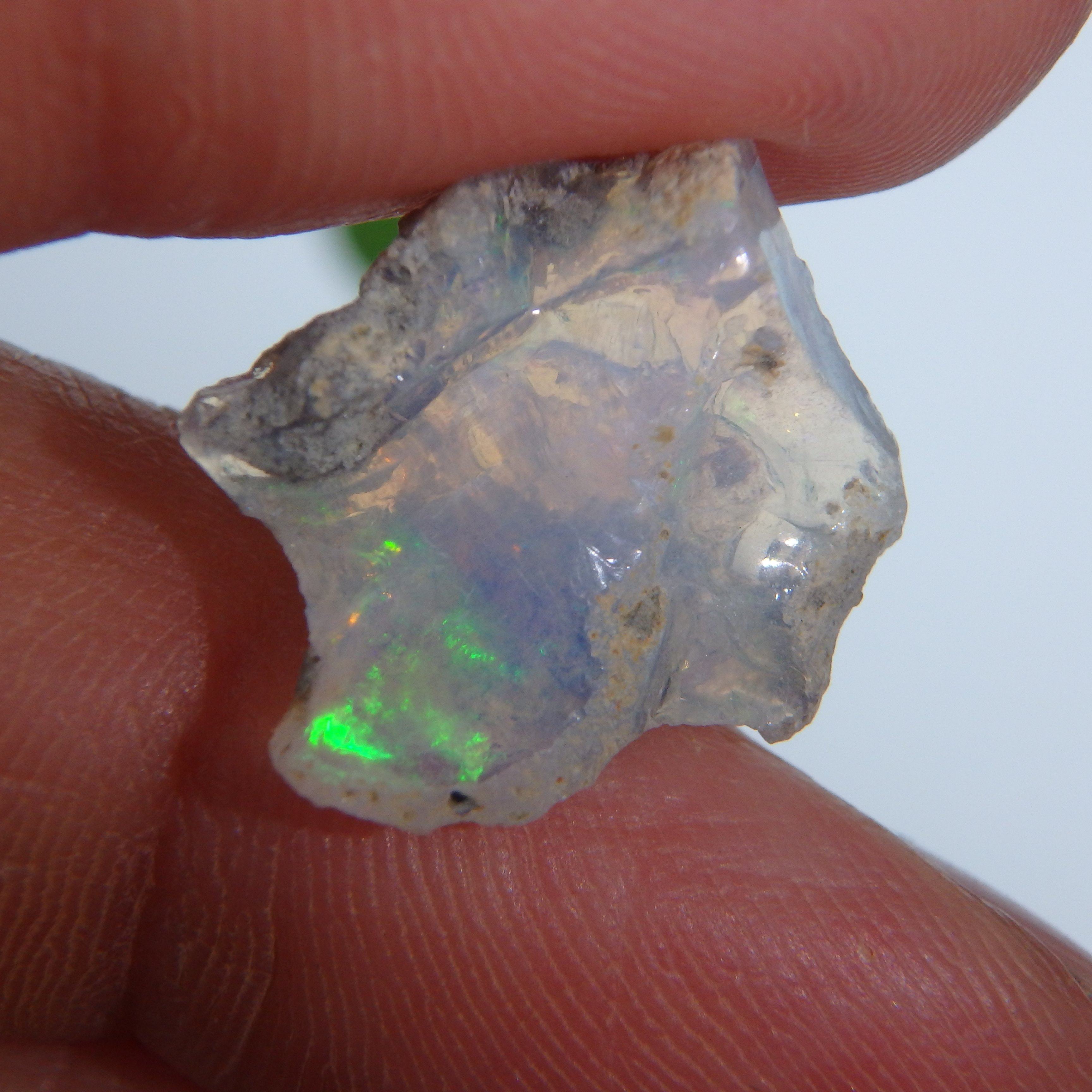 Creamy Dainty Raw Ethiopian Opal Specimen #2 - Earth Family Crystals