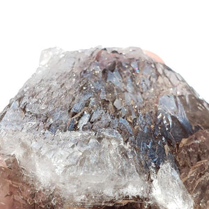 Large Incredible Brilliance Self Healed Multi Point Smoky Quartz Cluster From Brazil - Earth Family Crystals