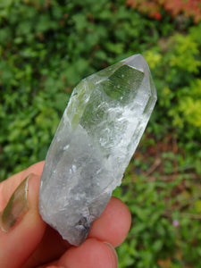 Arkansas Blue Phantom Quartz Point 1 - Earth Family Crystals