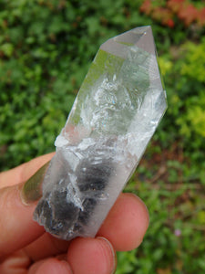 Arkansas Blue Phantom Quartz Point 1 - Earth Family Crystals