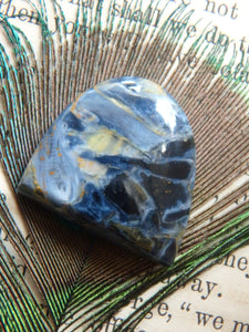 Silky Blue Color Pietersite Cabochon-Ideal For Jewellery Making 1