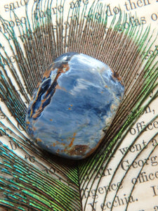 Silky Blue Color Pietersite Cabochon-Ideal For Jewellery Making 5