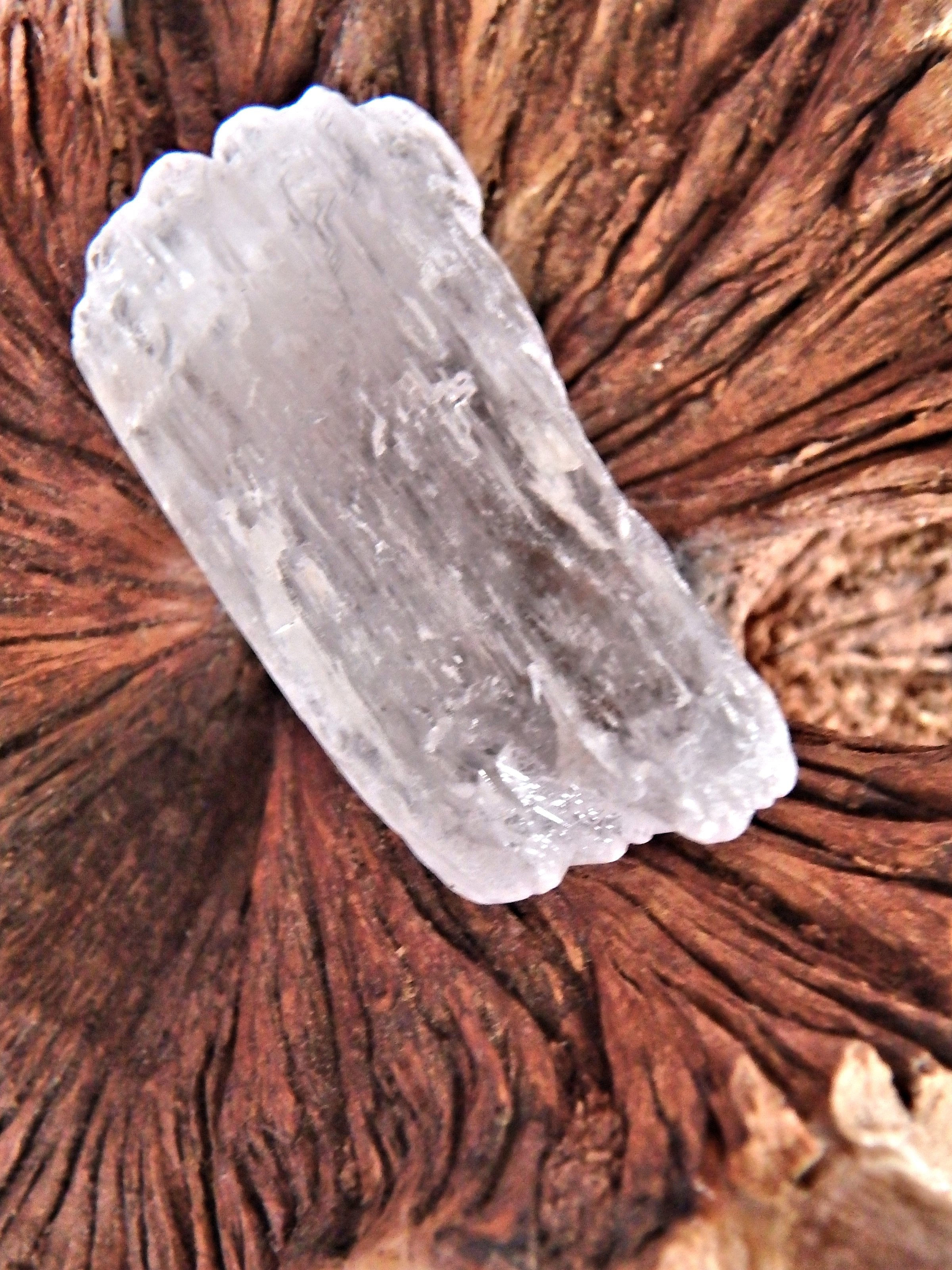 Gemmy Self Healed Point Terminations & Touch of Pink Kunzite - Earth Family Crystals