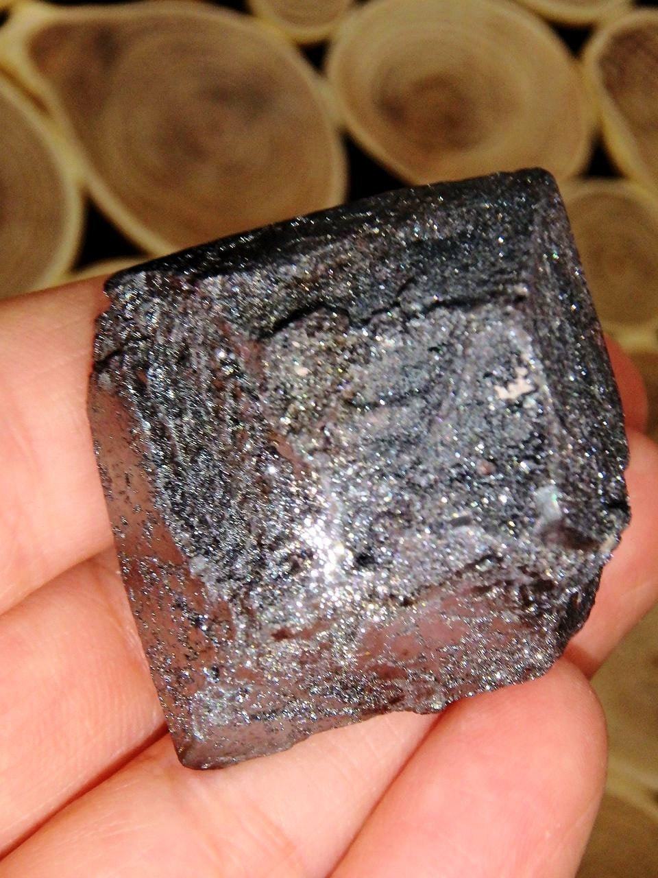 Diamond Shaped Pseudomorph Hematite & Magnetite From Patagonia - Earth Family Crystals