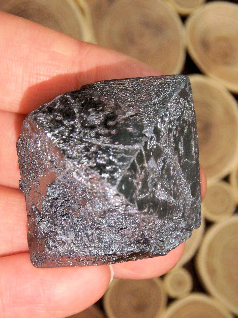 Diamond Shaped Pseudomorph Hematite & Magnetite From Patagonia - Earth Family Crystals