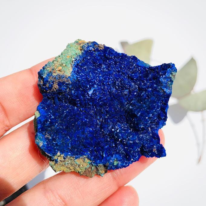 Collectors Azure Blue Azurite with Spherical Aggregates From Anhui Province, China - Earth Family Crystals