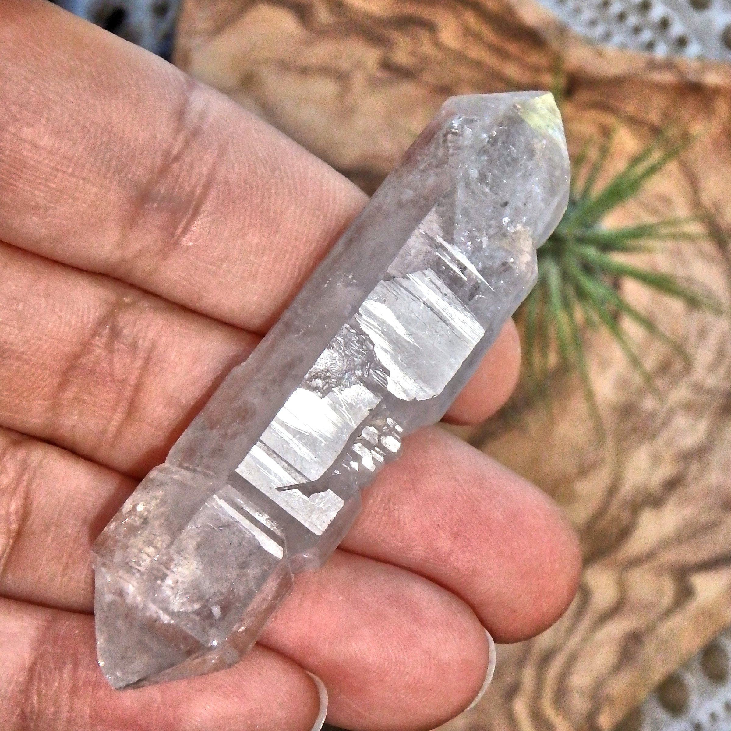 Brilliant Sceptre DT Tibetan Quartz Manifestation Point - Earth Family Crystals