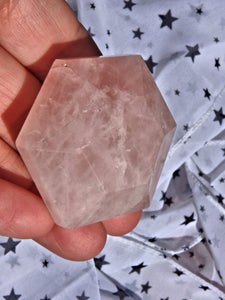 Pretty Pink Rose Quartz Carving 2 - Earth Family Crystals