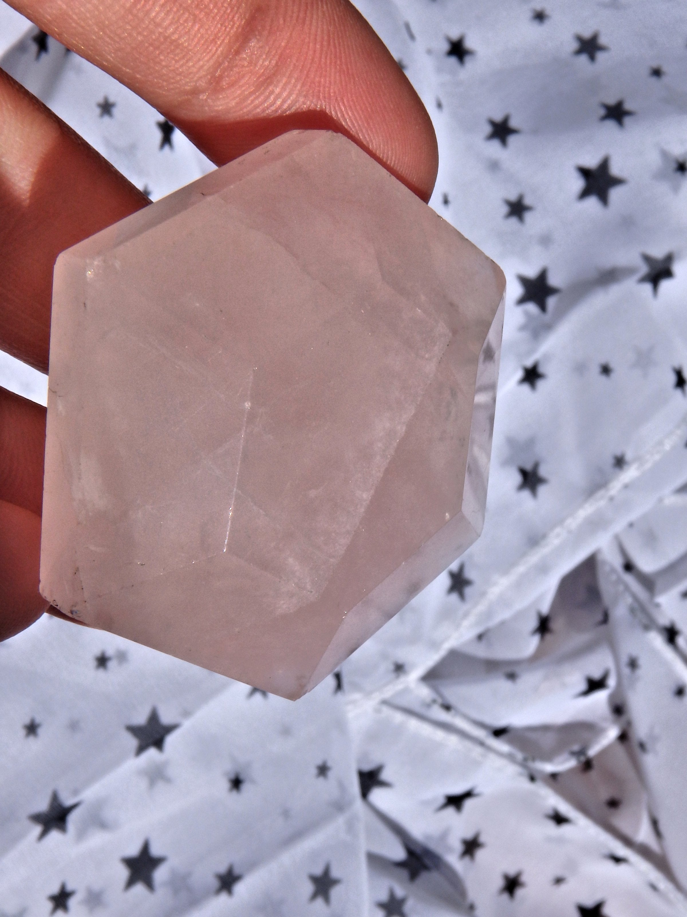 Pretty Pink Rose Quartz Carving 4 - Earth Family Crystals