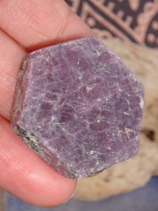 Raw & Natural Ruby Hand Held Specimen 2 - Earth Family Crystals