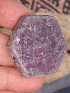 Raw & Natural Ruby Hand Held Specimen 2 - Earth Family Crystals