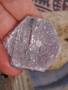 Raw & Natural Ruby Hand Held Specimen 1 - Earth Family Crystals