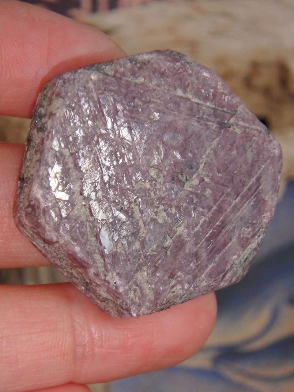 Raw & Natural Ruby Hand Held Specimen 3 - Earth Family Crystals