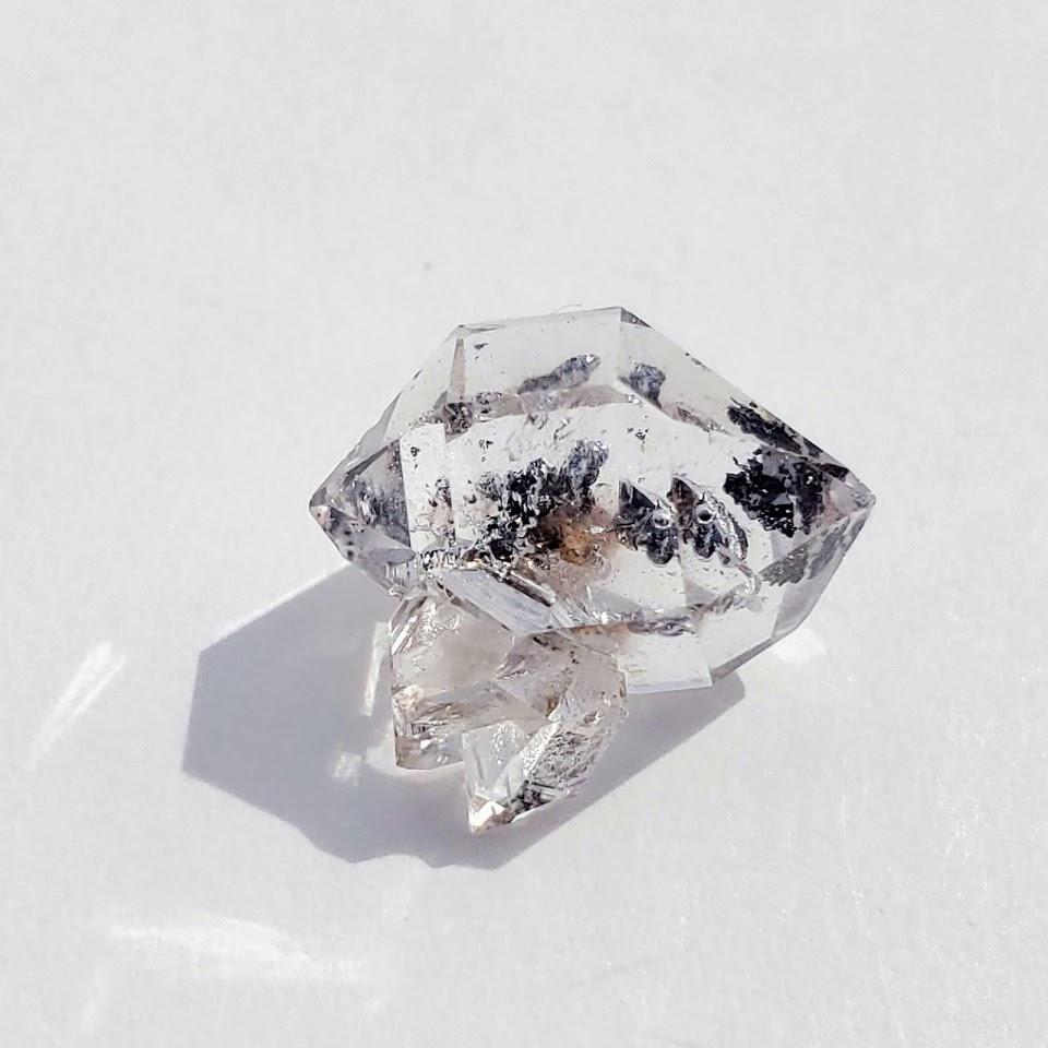 Gemmy Brilliant New York Herkimer Diamond Small Cluster #3 - Earth Family Crystals