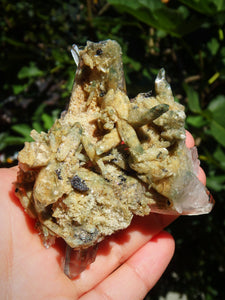 Incredible Phantom Included Points Samadhi Himalayan Quartz Specimen From India