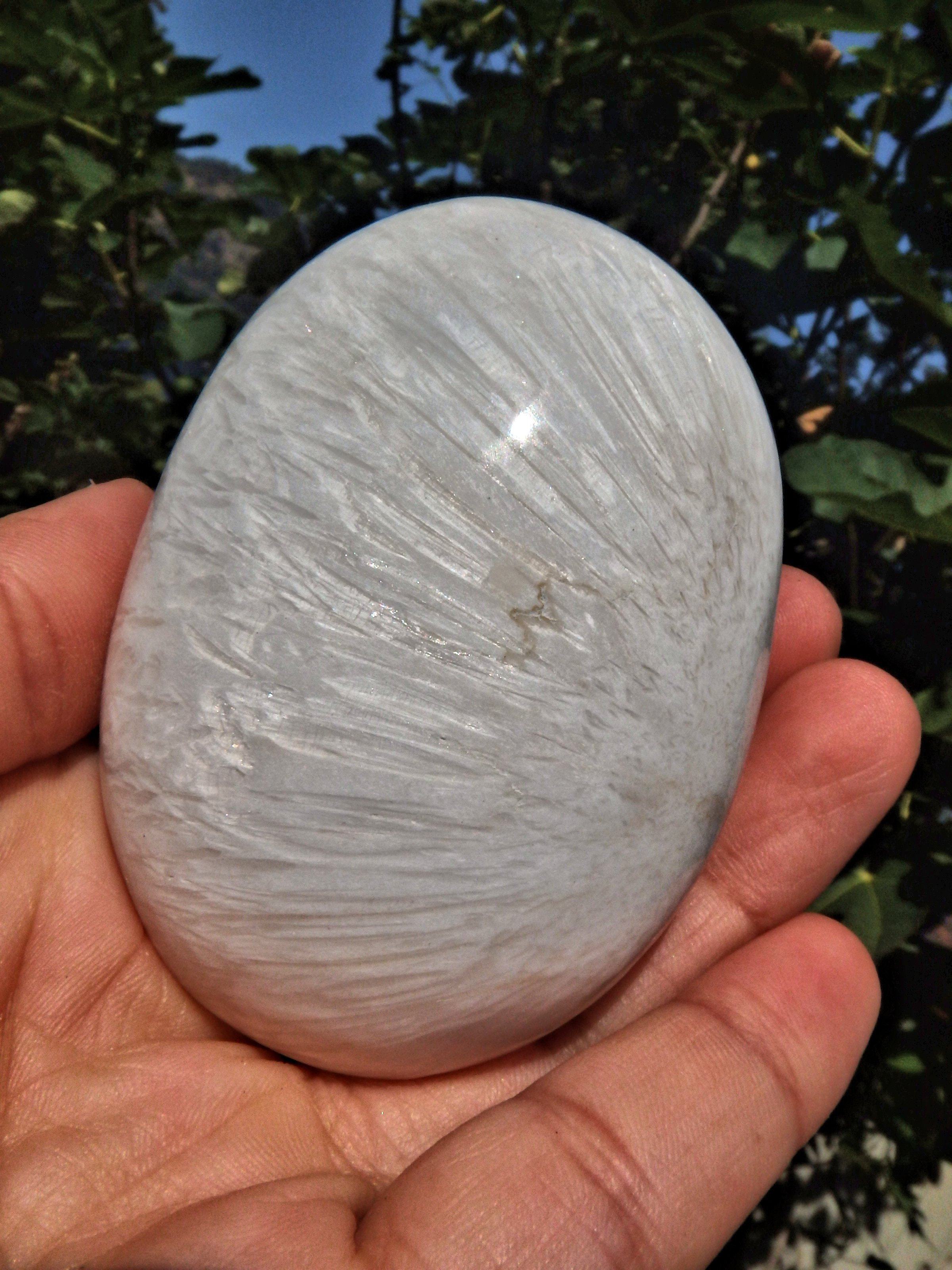 Blooming Flower Pattern Scolecite Polished Specimen 1 - Earth Family Crystals