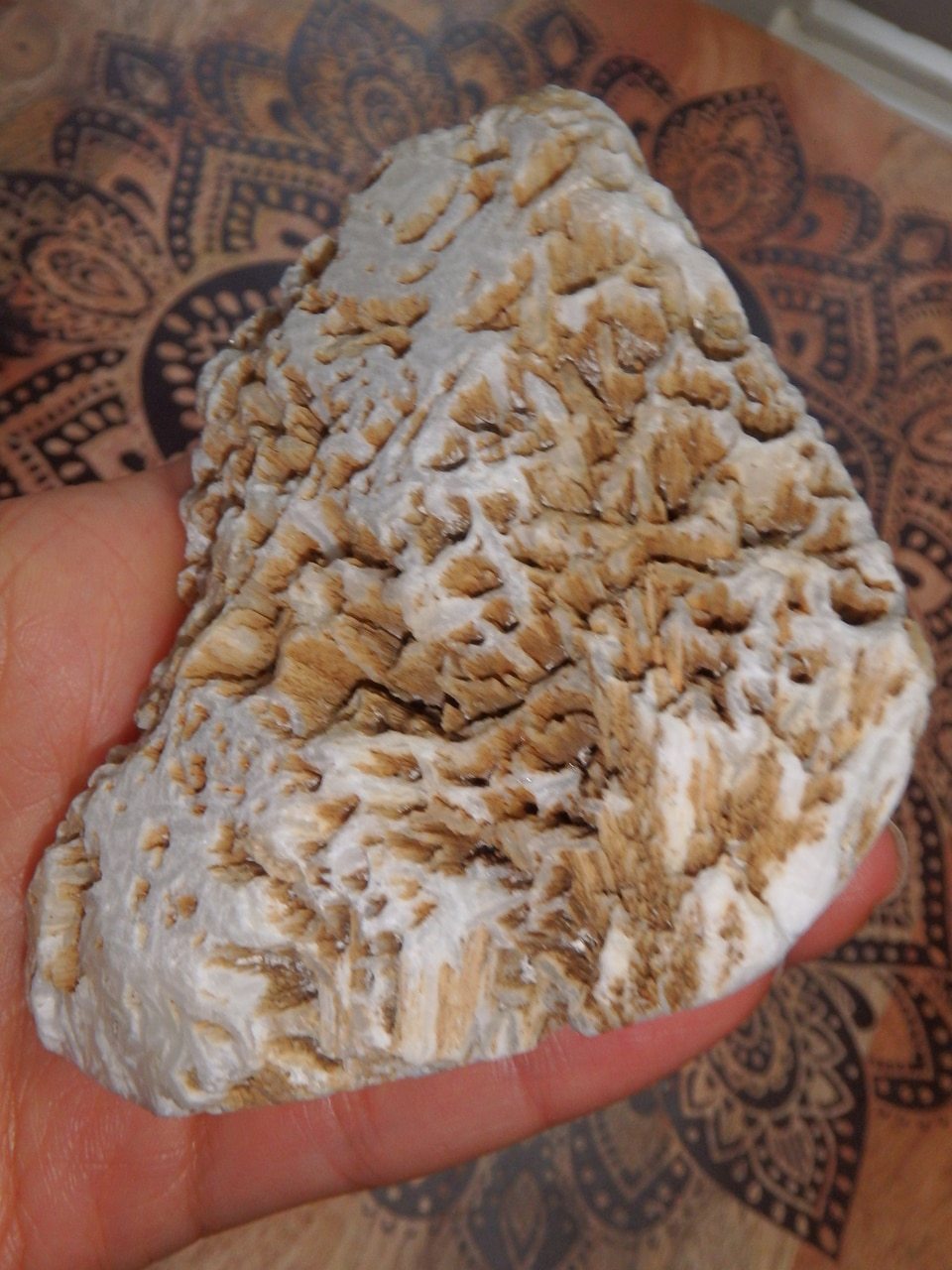 Fabulous Large Scolecite Partially Polished Dome Specimen - Earth Family Crystals