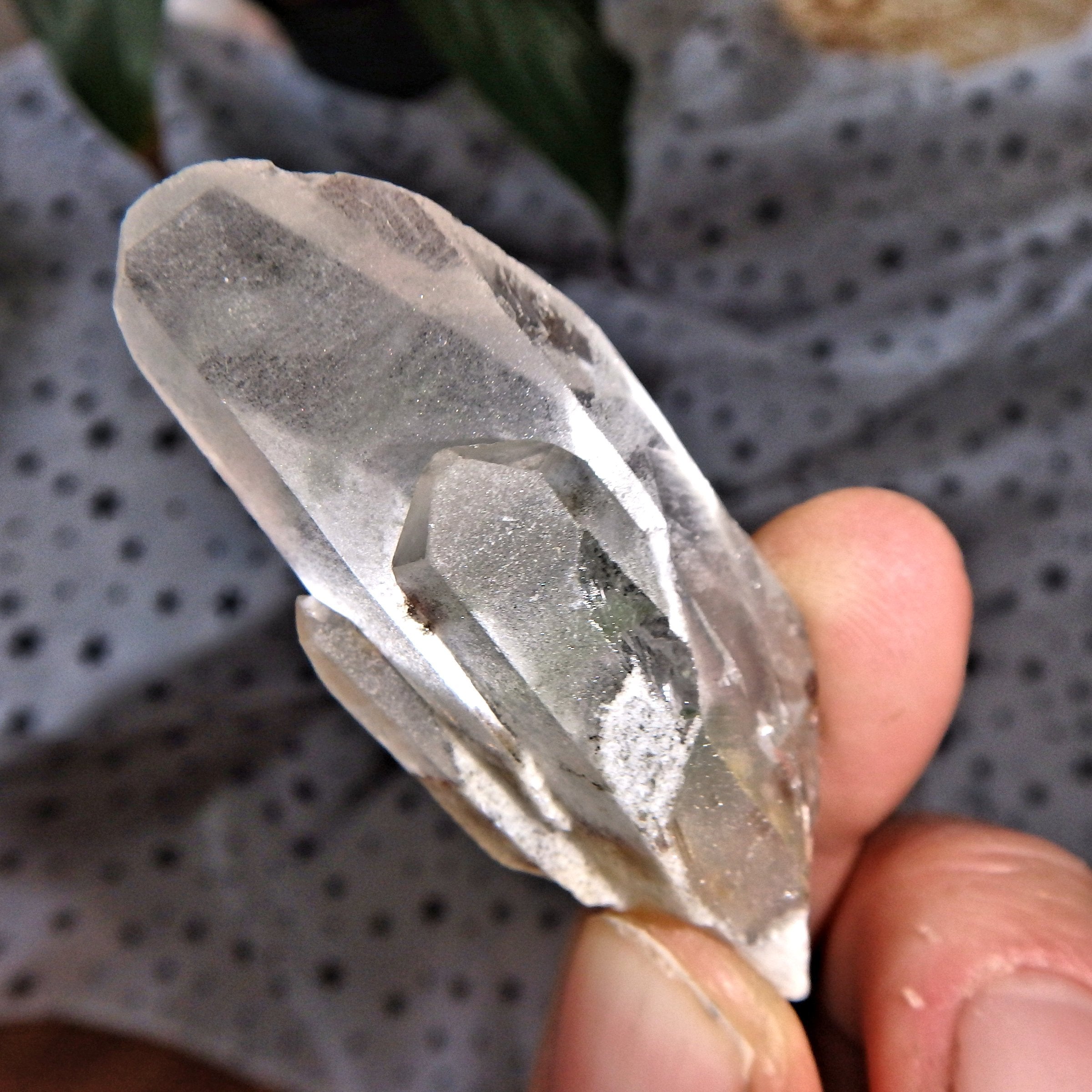 Shamanic Dream Quartz Point From Brazil 8