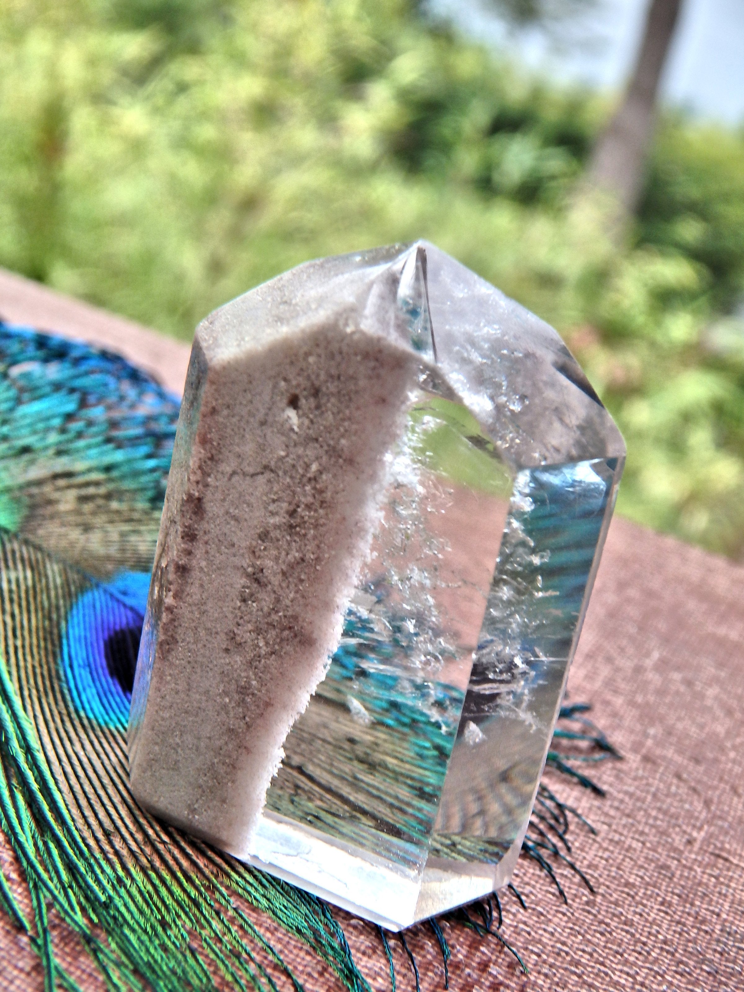 Shamanic Dream Quartz Mini Standing Tower From Brazil2