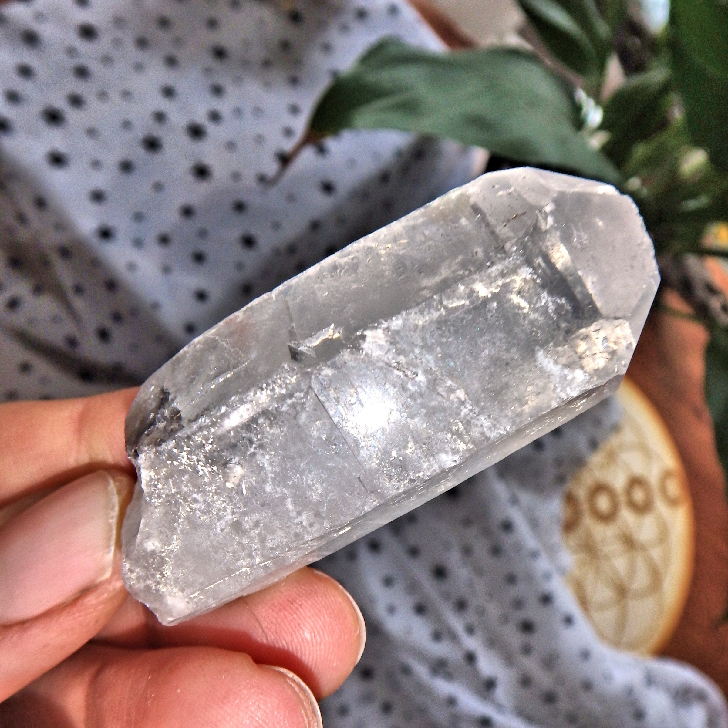 Shamanic Dream Quartz Point From Brazil 9