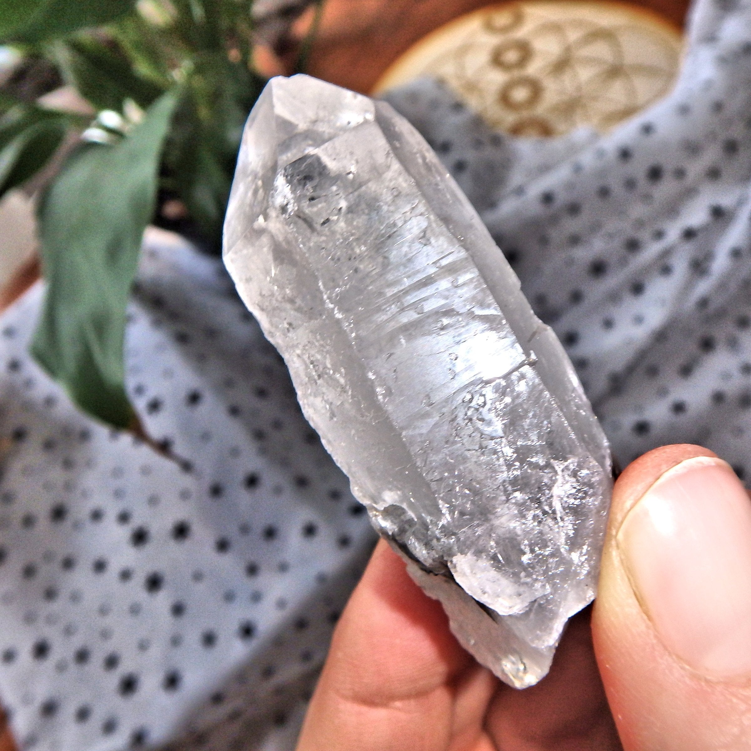 Shamanic Dream Quartz Point From Brazil 9