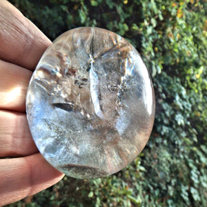 Gorgeous Round & Optical Shamanic Dream Stone Seer Quartz Partially Polished From Brazil - Earth Family Crystals