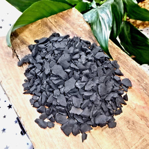 Raw Shungite Water Purification Set of Stones 200 Grams ~Locality Russia - Earth Family Crystals