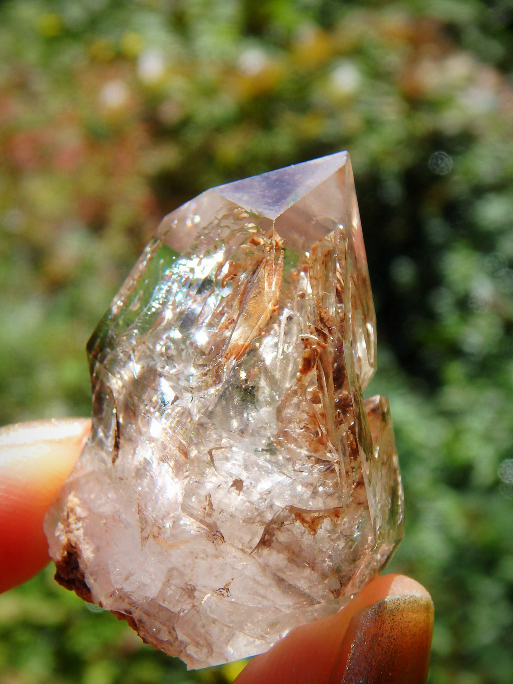 Skeleton Quartz Smoky Brandberg With Caves From Namibia - Earth Family Crystals