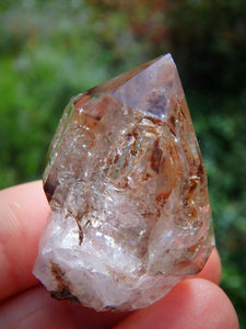 Skeleton Quartz Smoky Brandberg With Caves From Namibia - Earth Family Crystals