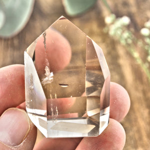 Smoky Quartz Standing Display Specimen Carving From Brazil - Earth Family Crystals