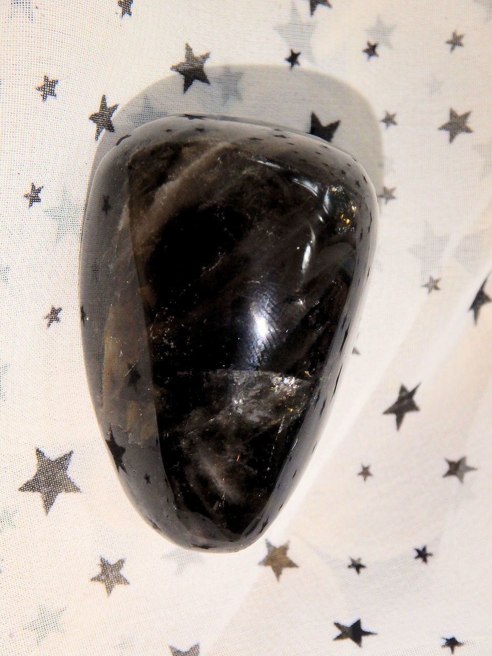 Deep Brown Smoky Quartz Shiny Hand Held Specimen 1 - Earth Family Crystals