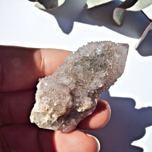 Sparkling Lavender Purple Spirit Quartz From South Africa