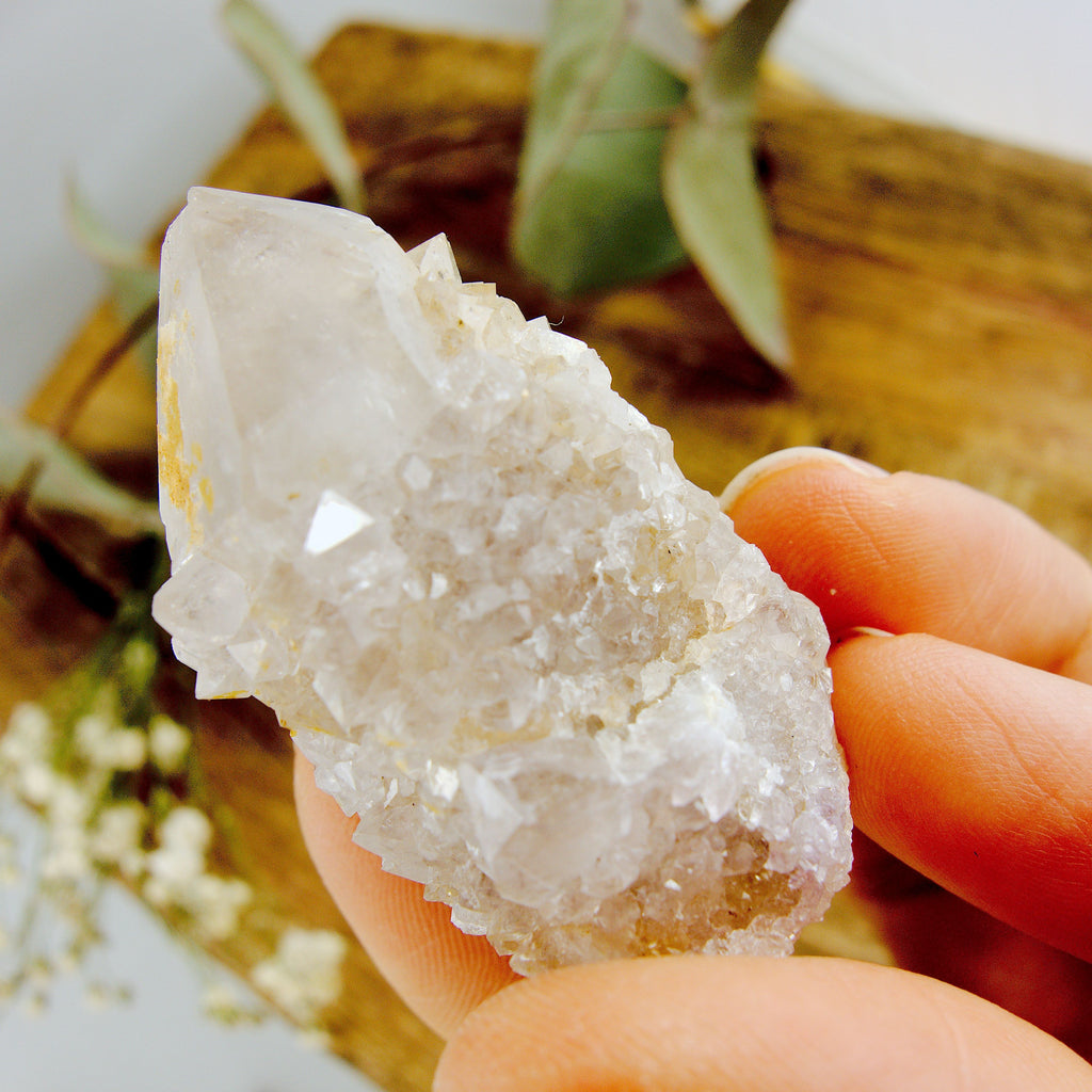 Pale Purple Ametrine Spirit Quartz Cluster #2 - Earth Family Crystals