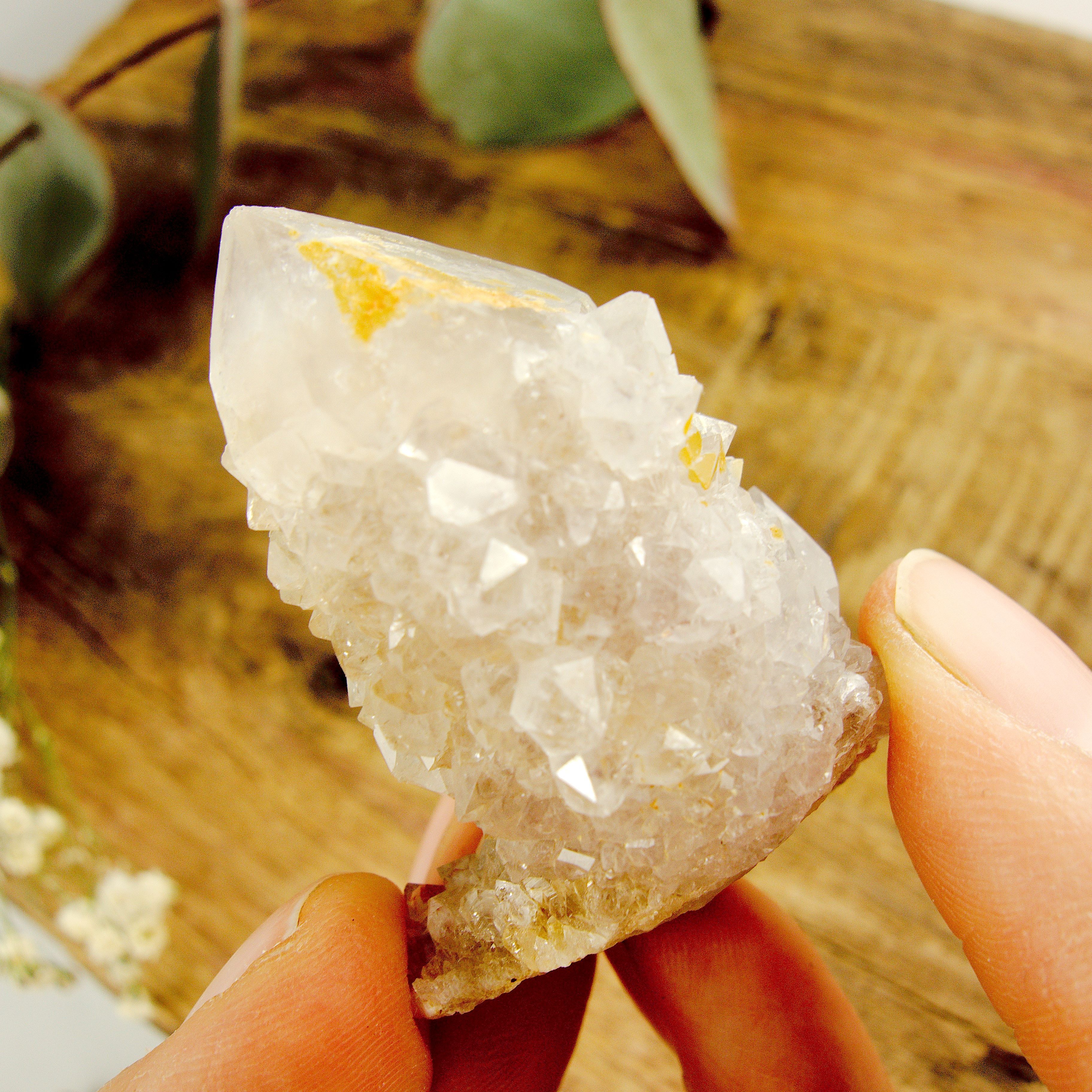 Pale Purple Ametrine Spirit Quartz Cluster #2 - Earth Family Crystals