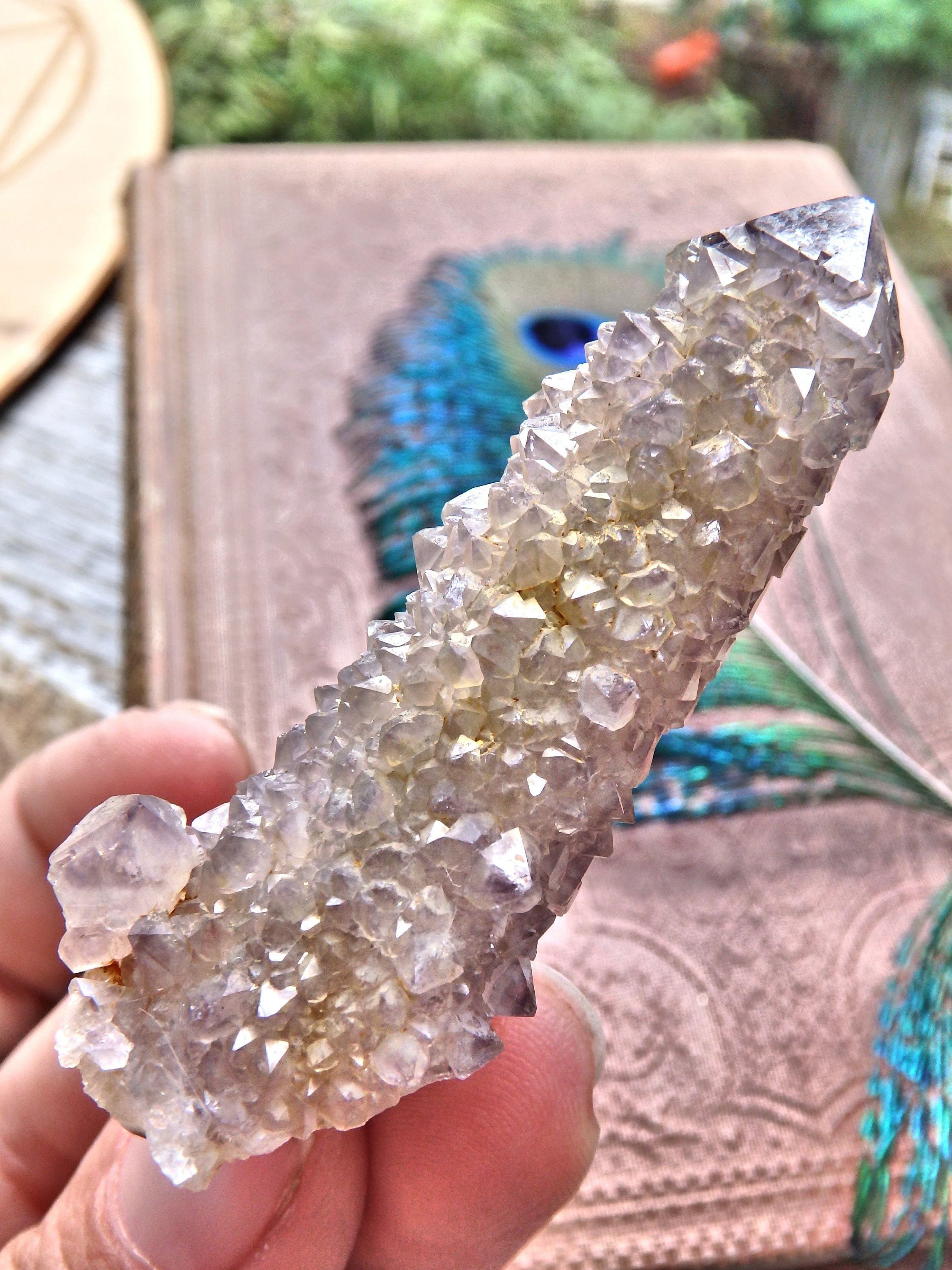 Cute Ametrine Spirit Quartz Single Point Specimen 1 - Earth Family Crystals