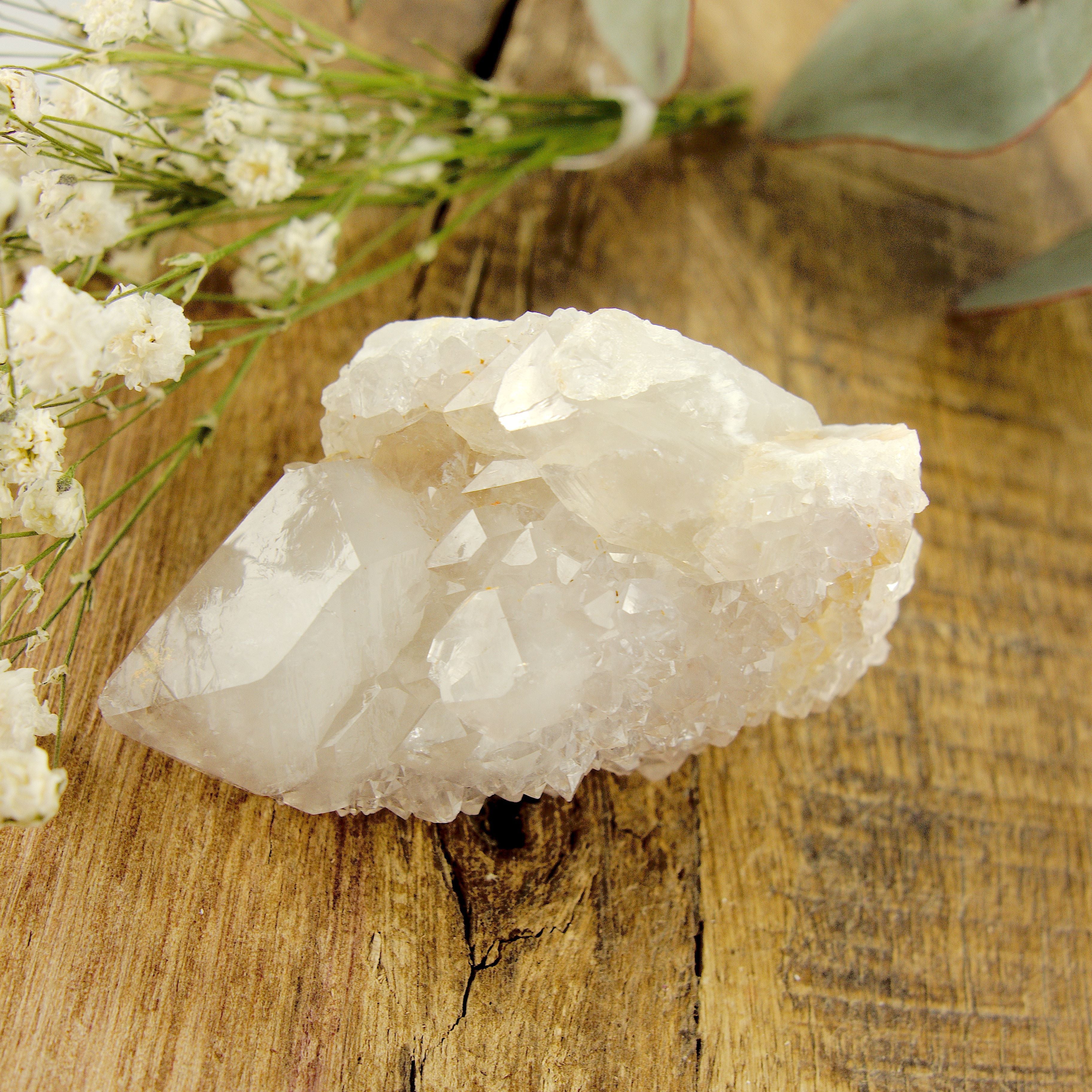 Pale Purple Ametrine Spirit Quartz Cluster #1 - Earth Family Crystals