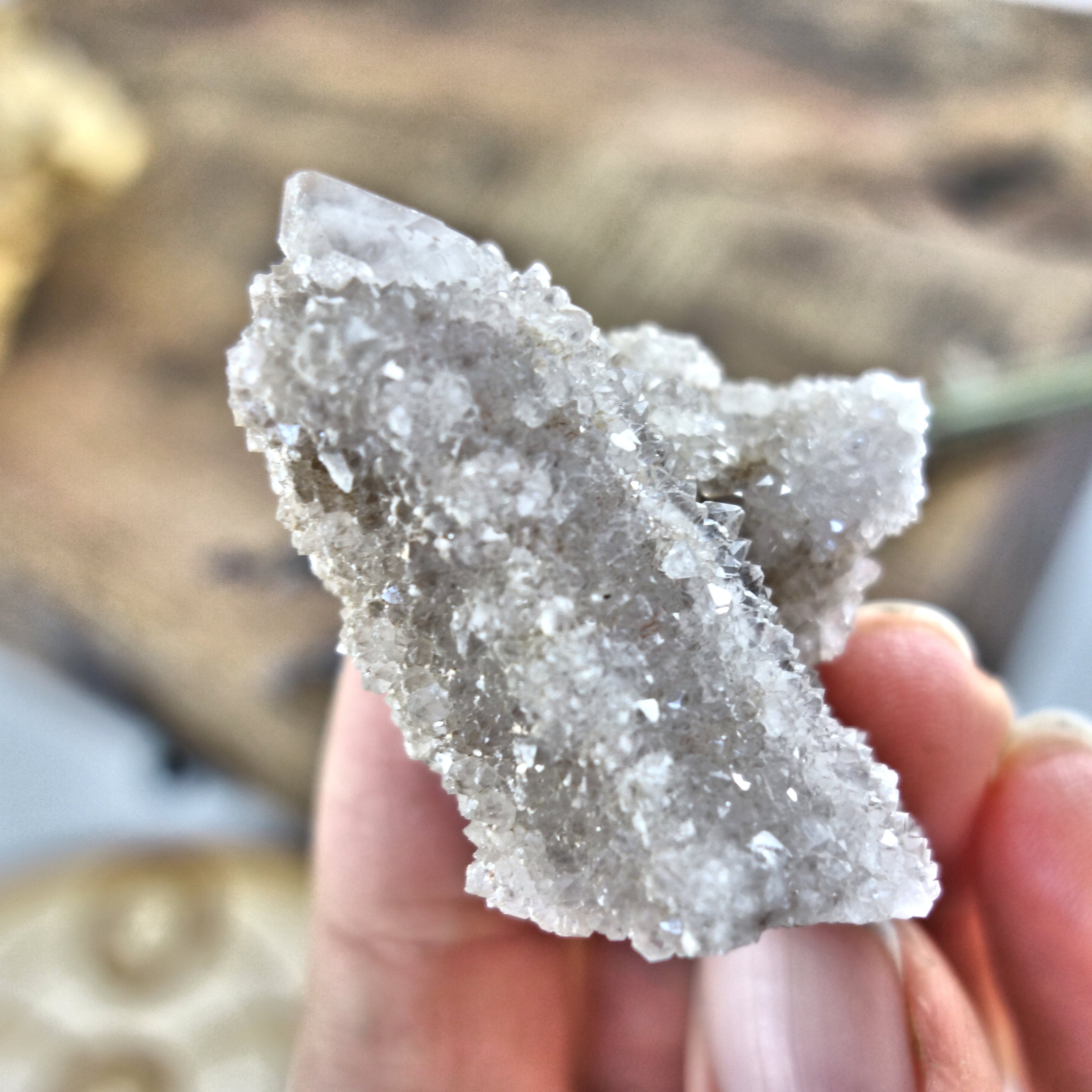 Sparkling White Spirit Quartz Specimen 6