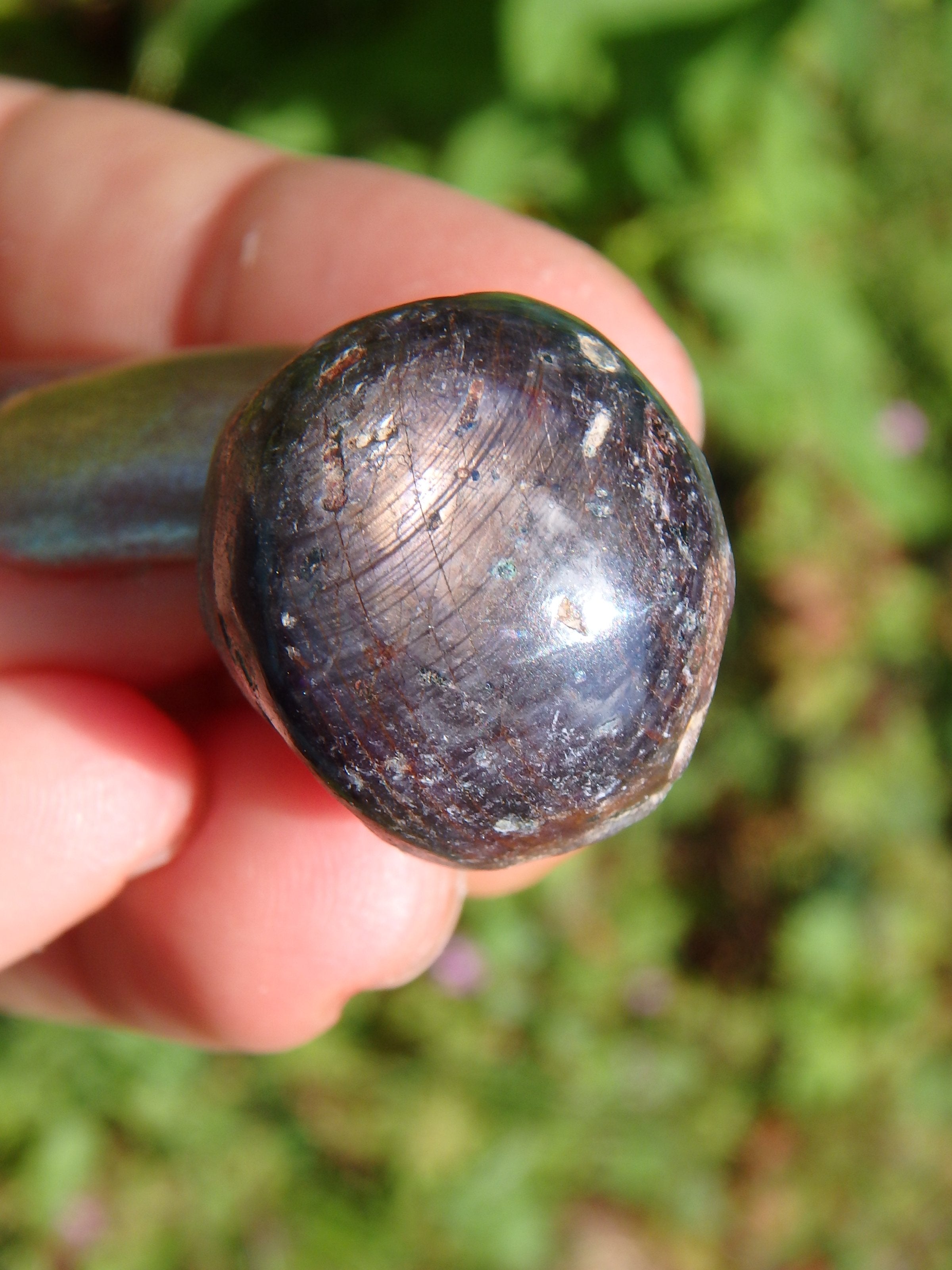 Small Star Ruby Point From India 2 - Earth Family Crystals