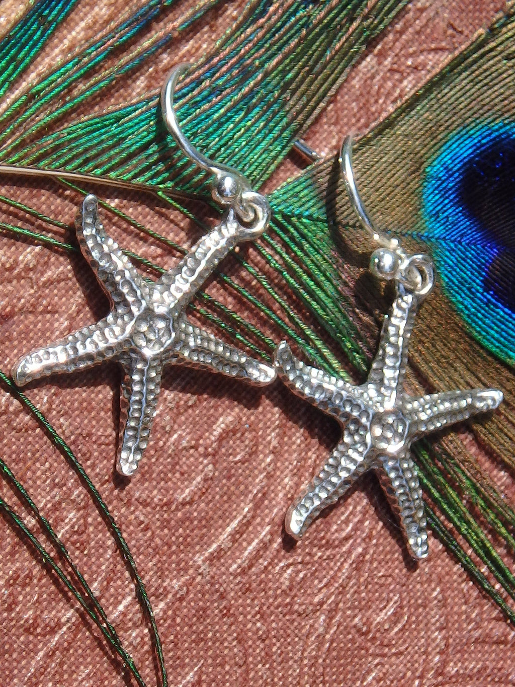 Ocean Lovers Starfish Earrings in Sterling Silver - Earth Family Crystals